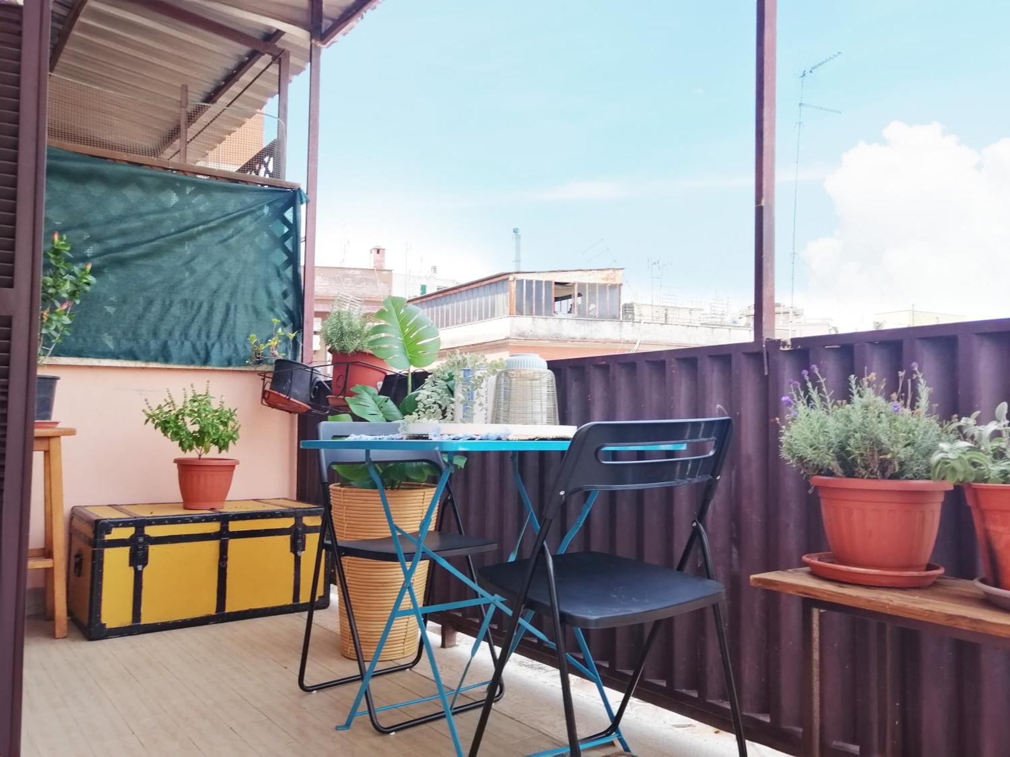 Confortable House With Wonderful Terrace A C E Wi Fi โรม ภายนอก รูปภาพ